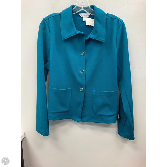 Blazer By Liz Claiborne In Teal, Size: M