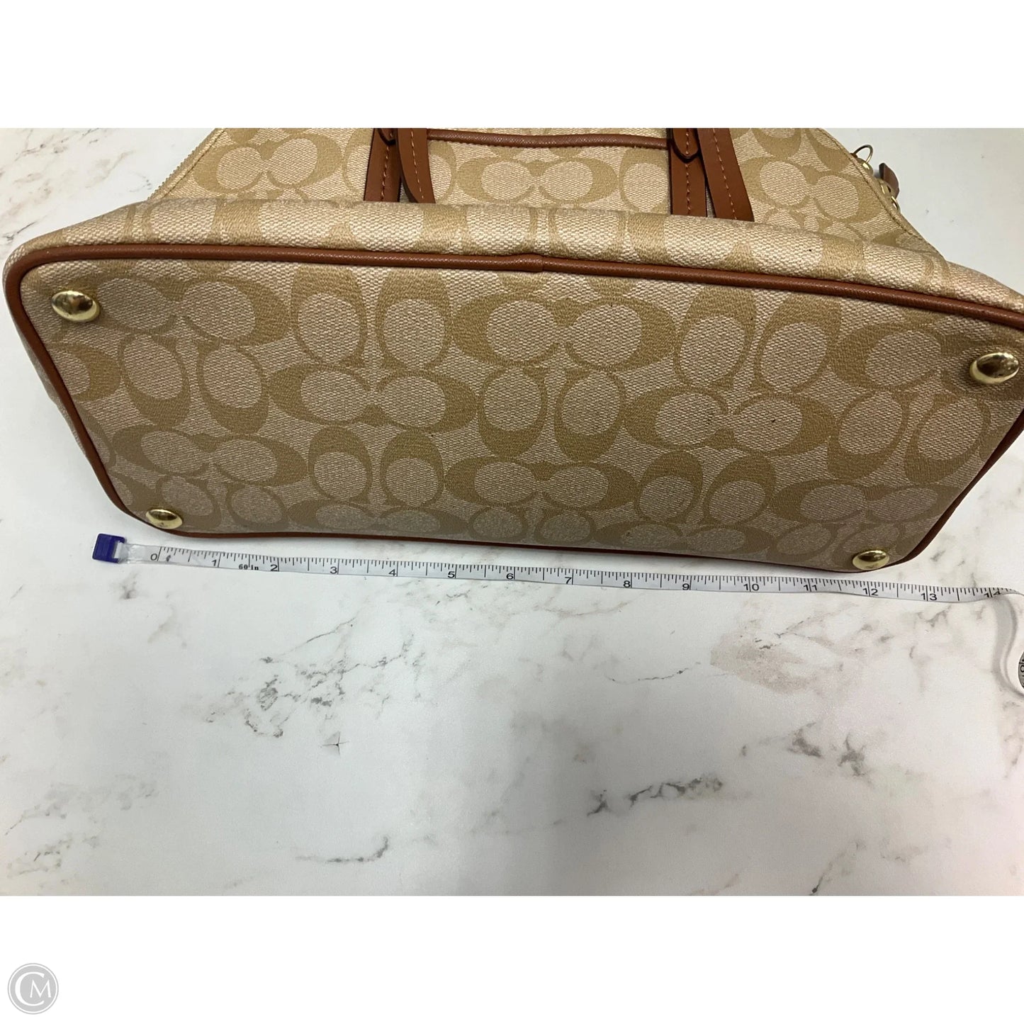 Handbag Designer By Coach, Size: Medium