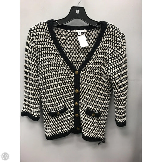Sweater By Cabi In Black & White, Size: S