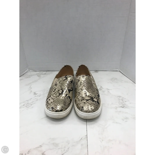 Shoes Heels Platform By Time And Tru In Snakeskin Print, Size: 8
