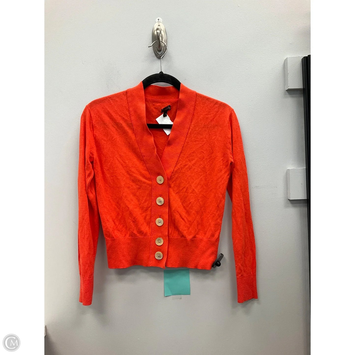 Top Long Sleeve By J. Crew In Orange, Size: Xs