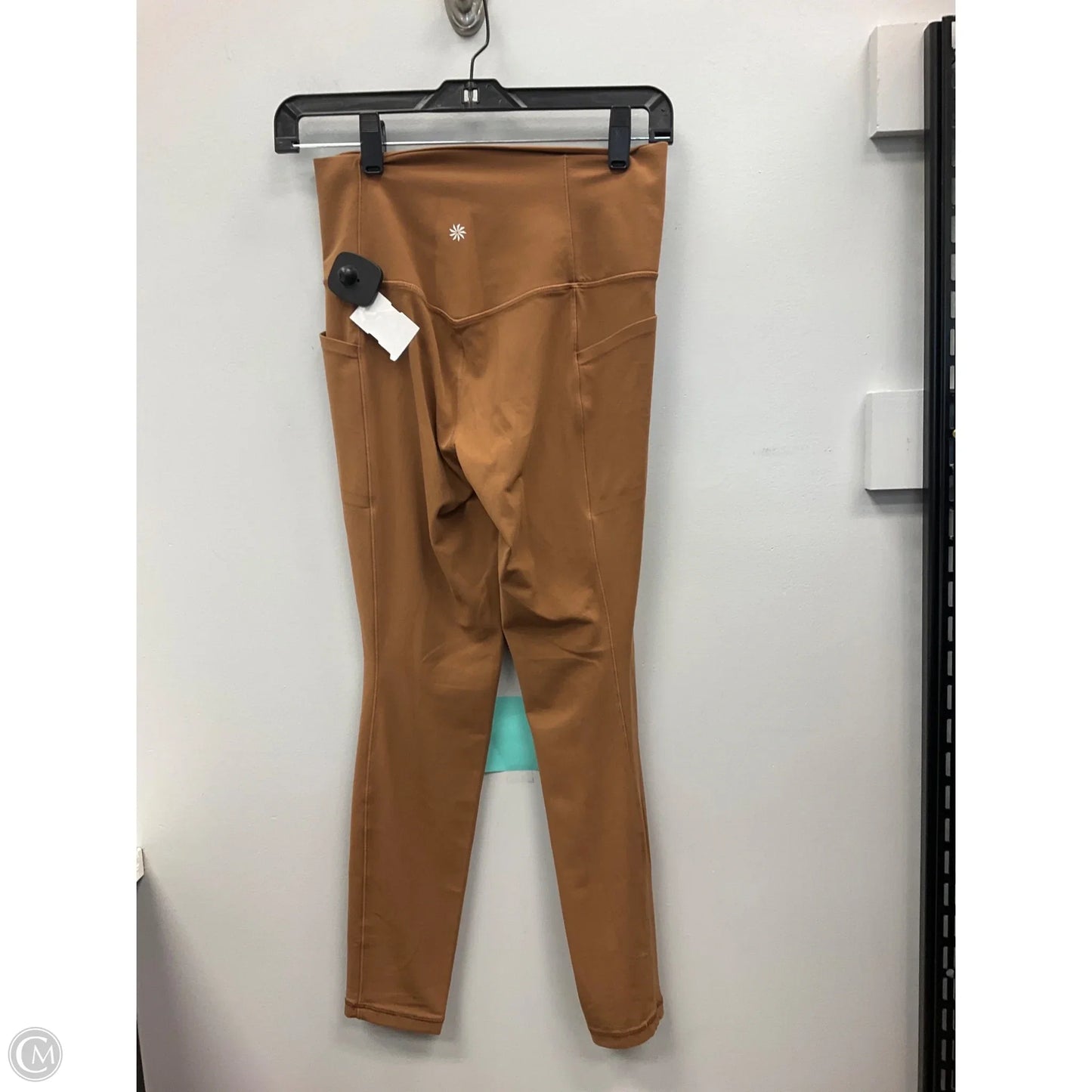 Athletic Leggings By Athleta In Brown, Size: S