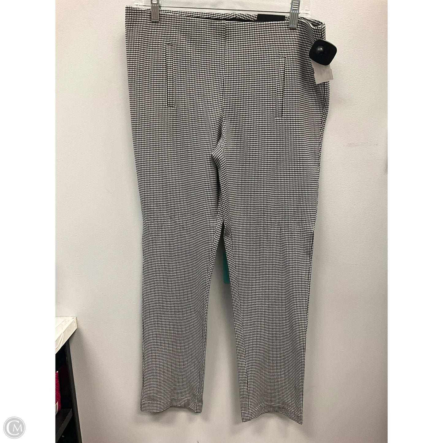 Pants Leggings By Jules & Leopold In Checkered Pattern, Size: M