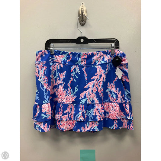 Skort Designer By Lilly Pulitzer In Multi-colored, Size: Xl