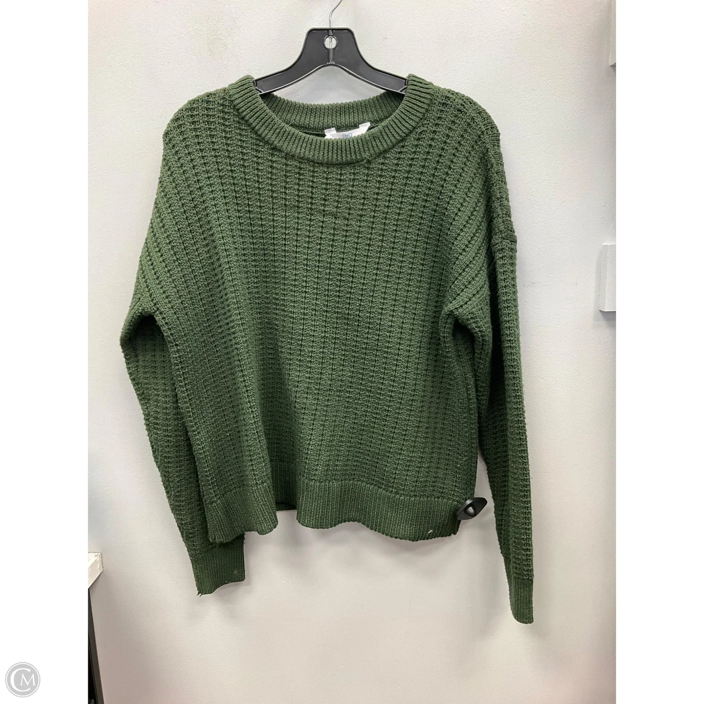 Sweater By Time And Tru In Green, Size: L