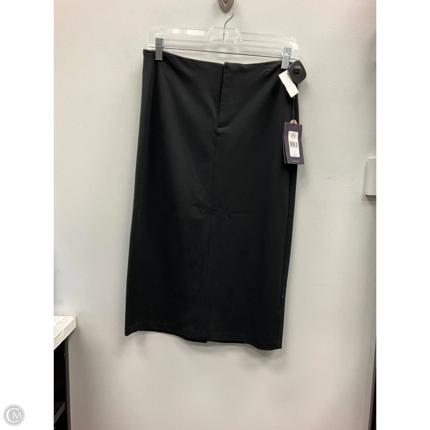 Skirt Midi By Not Your Daughters Jeans In Black, Size: 4