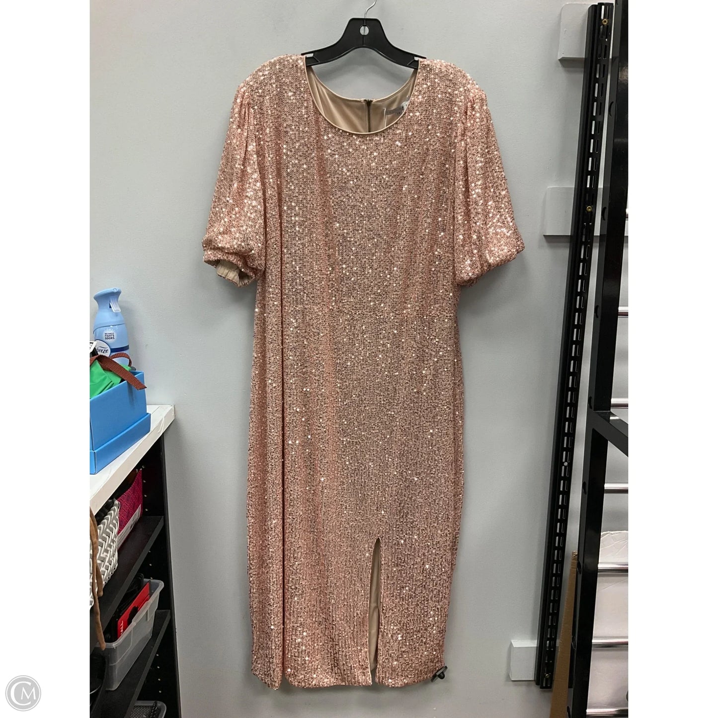 Dress Party Midi By Baltic Born In Rose Gold, Size: 2x