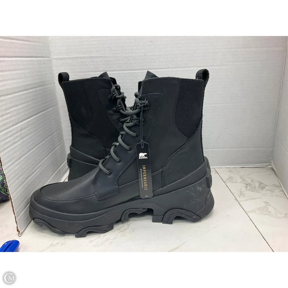 Boots Combat By Sorel In Black, Size: 10