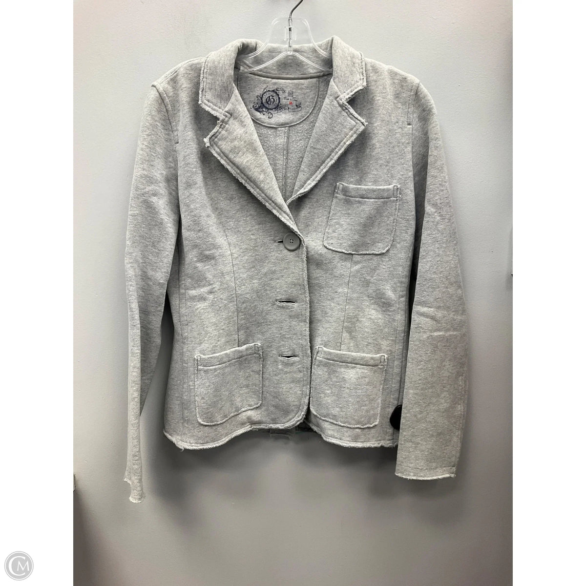Blazer By Gap In Grey, Size: M