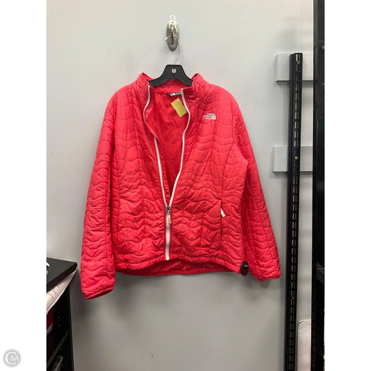 Jacket Puffer & Quilted By The North Face In Coral, Size: Xl