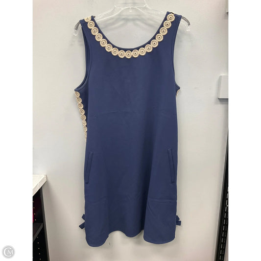 Dress Designer By Lilly Pulitzer In Navy, Size: 12