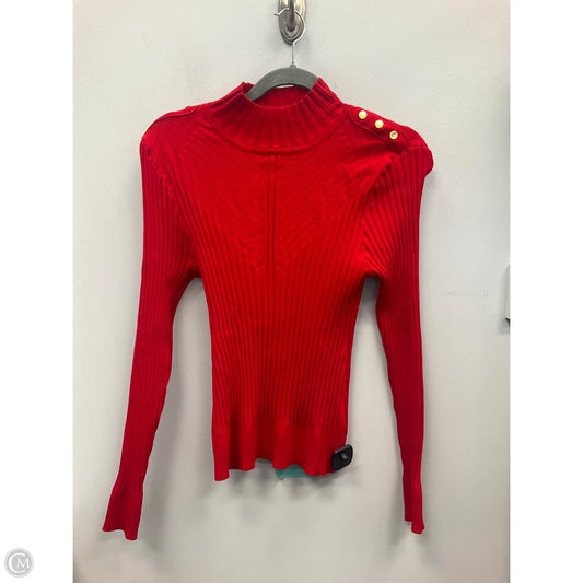 Top Long Sleeve By Rio & Rian In Red, Size: Mp