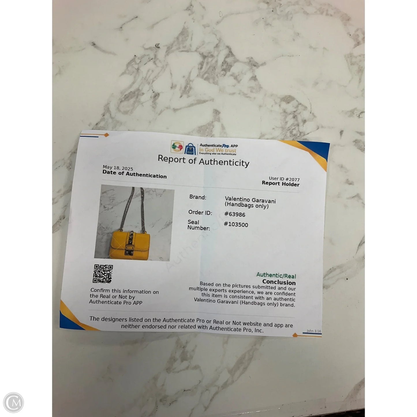 Crossbody Luxury Designer By Valentino-garavani, Size: Small