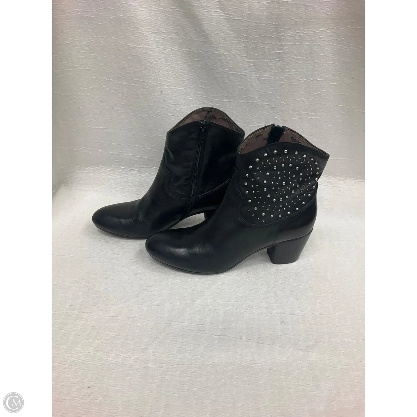 Boots Ankle Heels By Sesto Meucci In Black, Size: 8