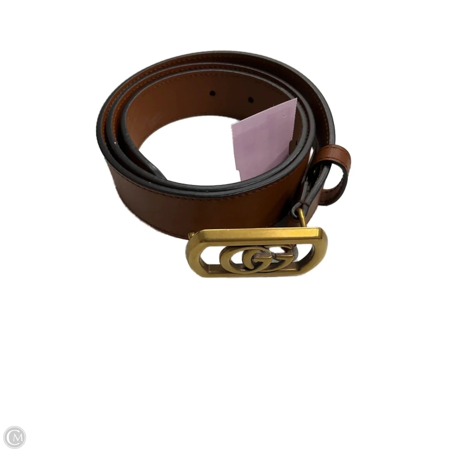 Belt Luxury Designer By Gucci, Size: Small