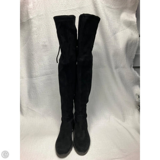 Boots Designer By Stuart Weitzman In Black, Size: 7