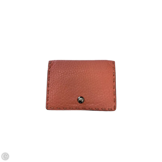 Id/card Holder Luxury Designer By Fendi, Size: Small