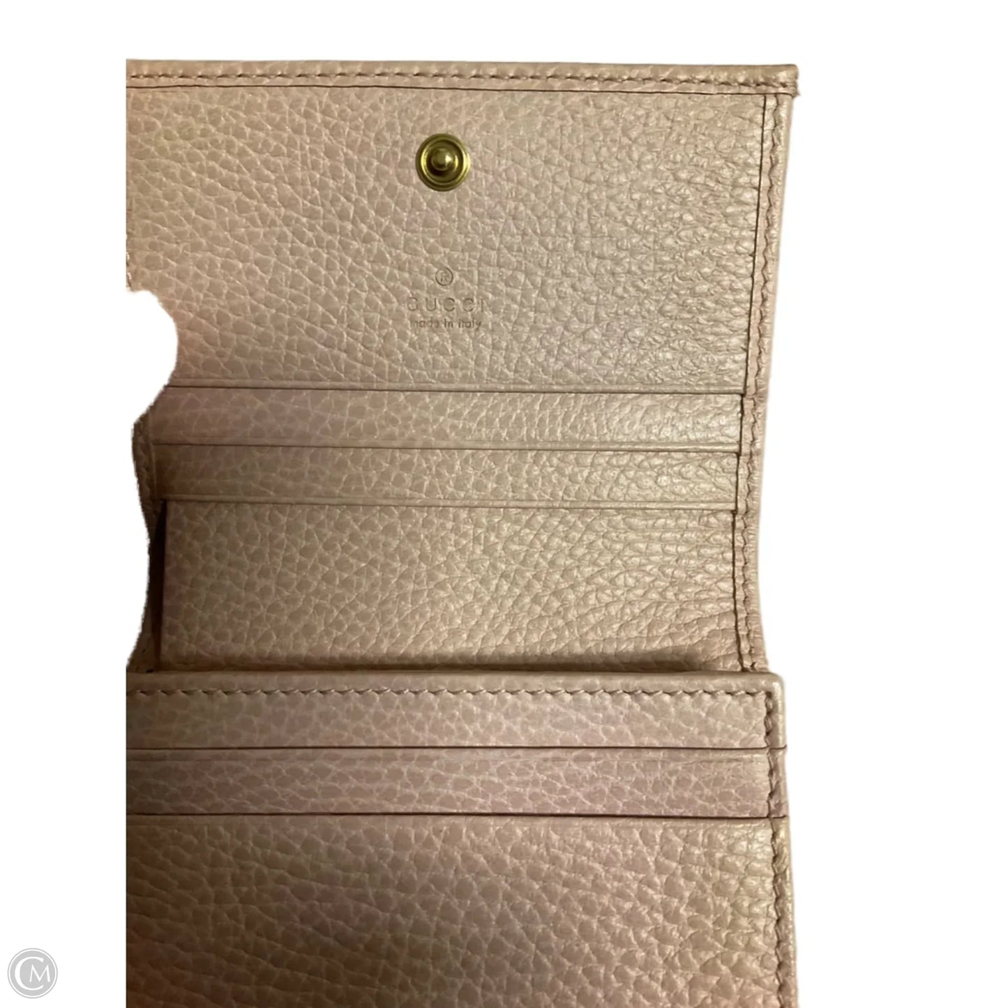 Wallet Luxury Designer By Gucci, Size: Small