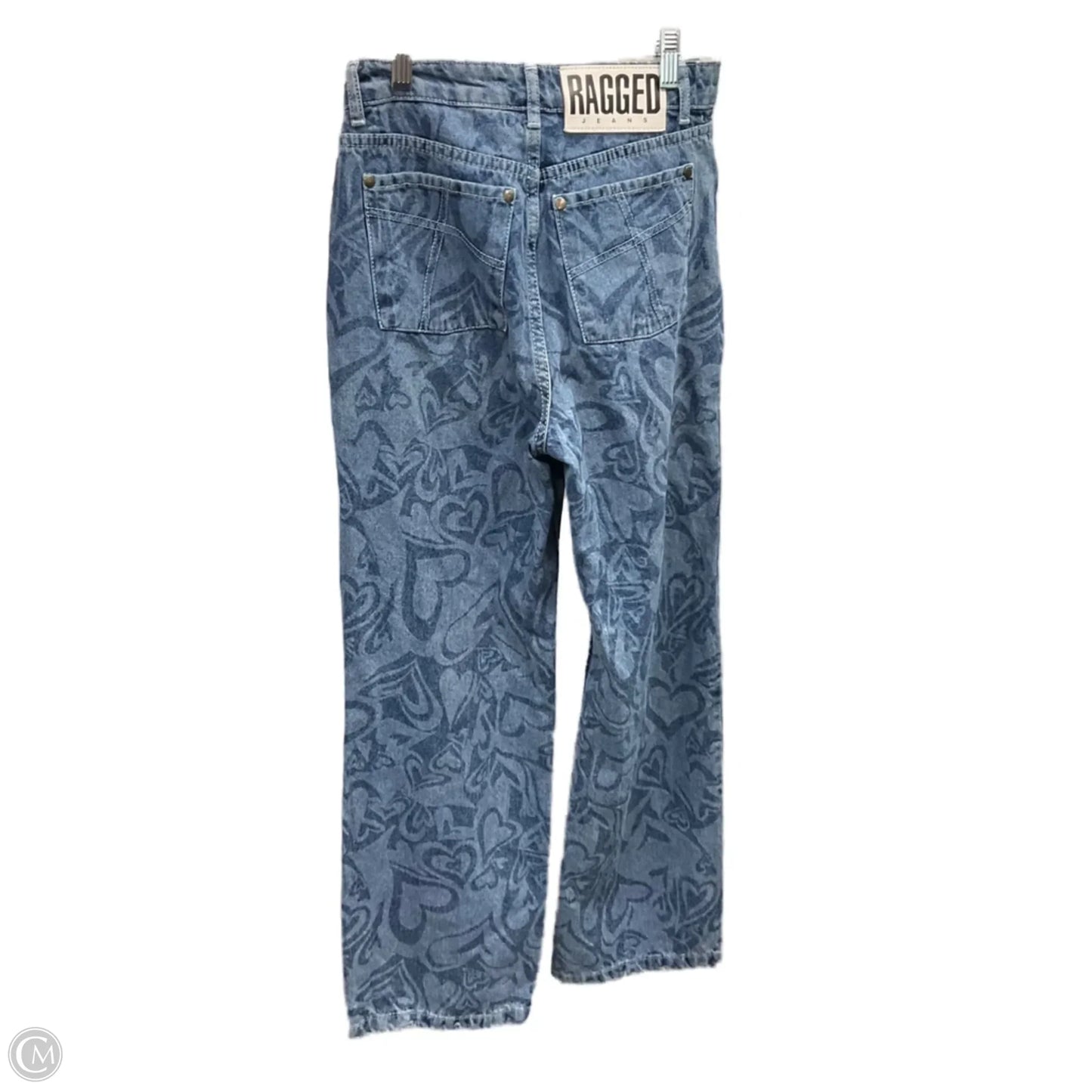 Jeans Wide Leg By ragged In Blue, Size: 2