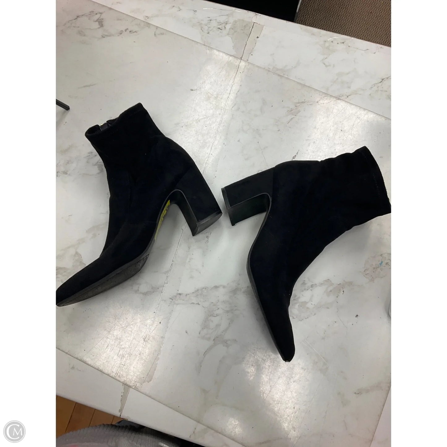 Boots Ankle Heels By Unisa In Black, Size: 6.5