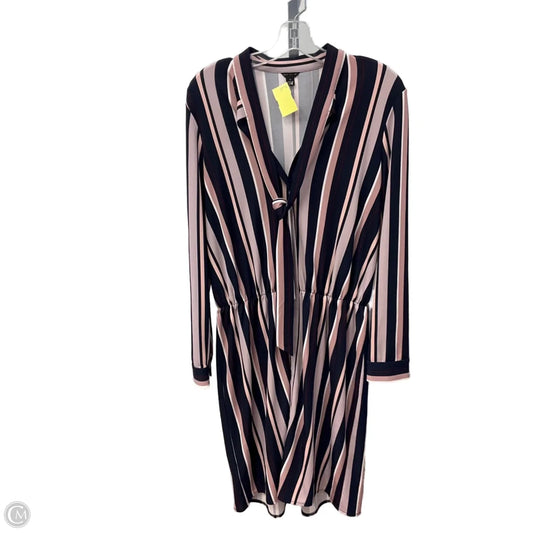 Dress Casual Short By Ann Taylor In Striped Pattern, Size: M