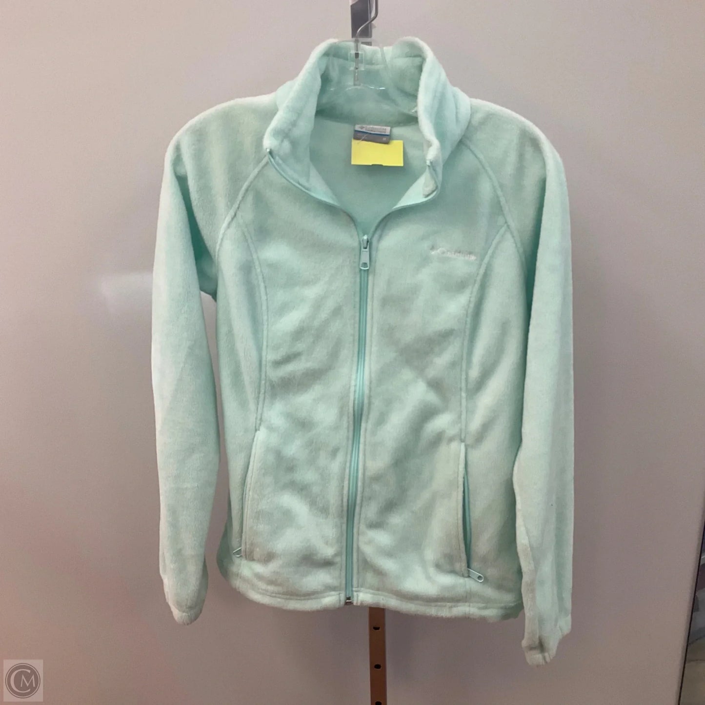 Jacket Fleece By Columbia In Green, Size: M