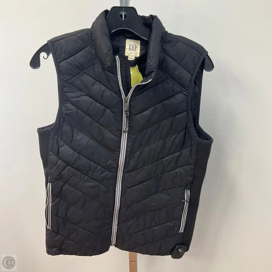 Vest Puffer & Quilted By Gap In Black, Size: S