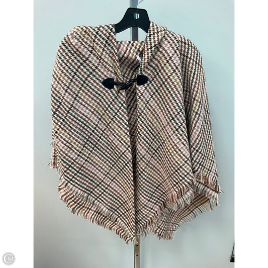 Poncho By Sonoma In Plaid Pattern, Size: S