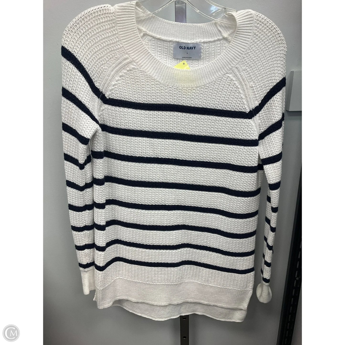 Sweater By Old Navy In Striped Pattern, Size: Xs