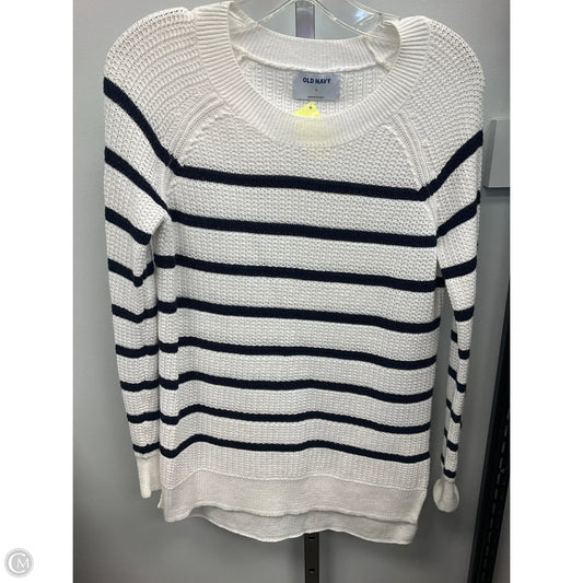 Sweater By Old Navy In Striped Pattern, Size: Xs