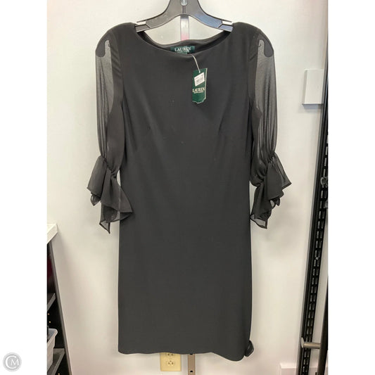 Dress Party Short By Lauren By Ralph Lauren In Black, Size: 0