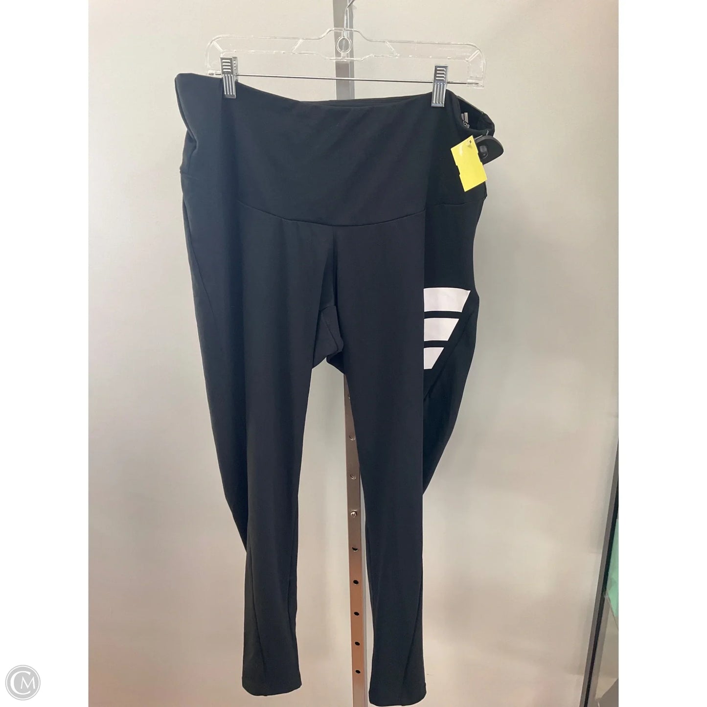 Athletic Capris By Adidas In Black, Size: 2x