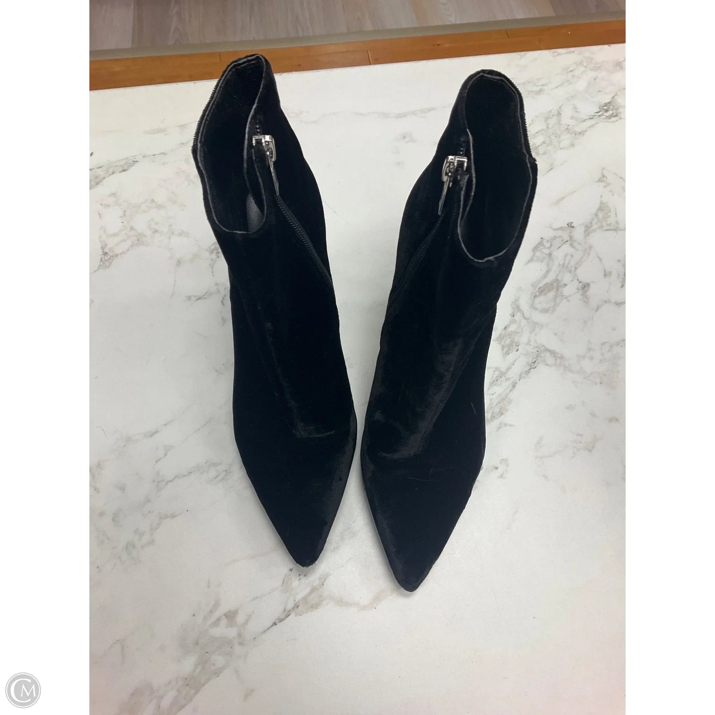 Boots Ankle Heels By Marc Fisher In Black, Size: 6.5
