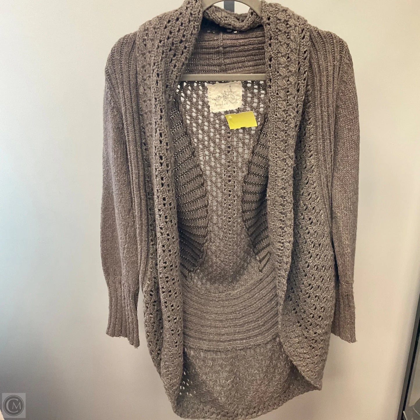 Sweater Cardigan By Cmc In Brown, Size: M