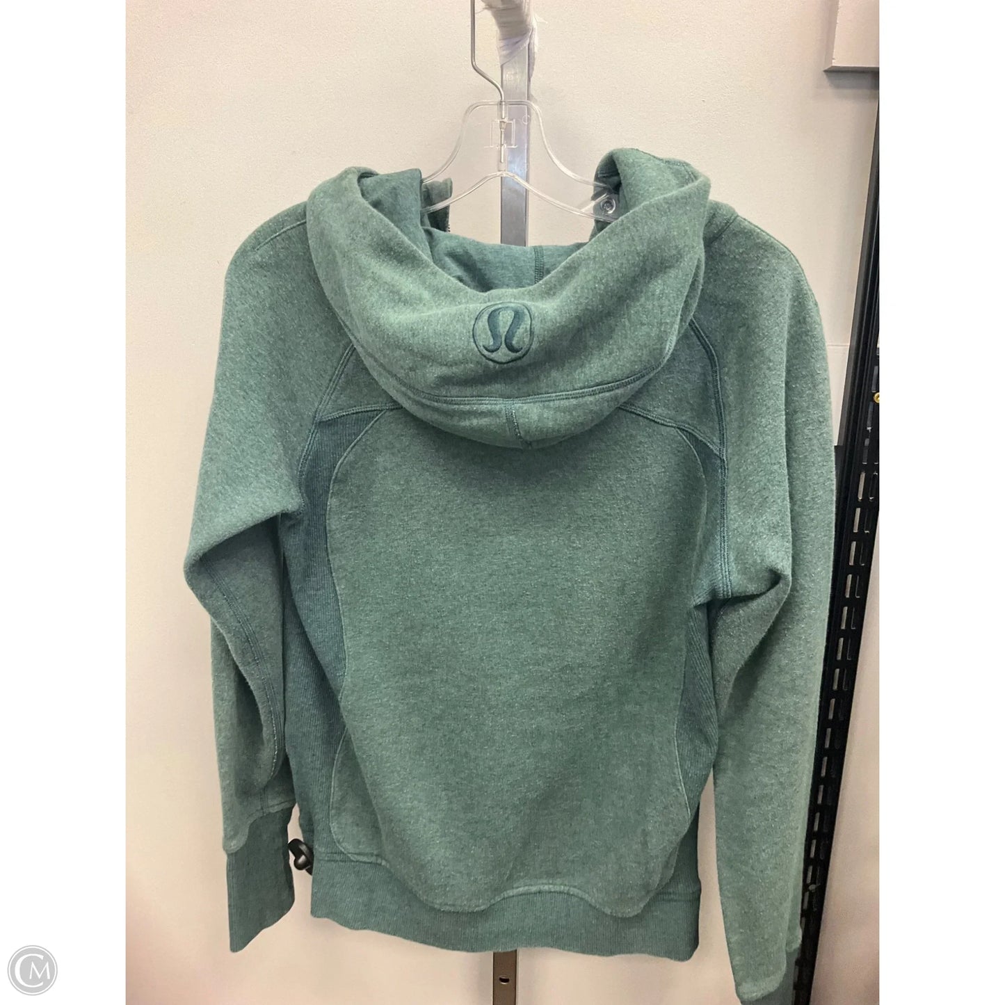Sweatshirt Hoodie By Lululemon In Green, Size: 8