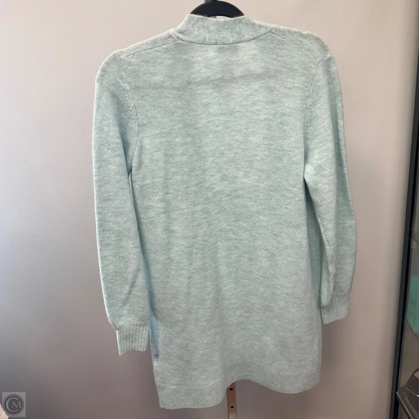 Sweater Cardigan By Lucky Brand In Green, Size: Xs