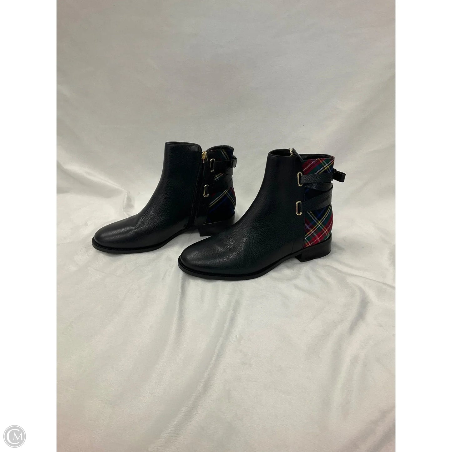 Boots Ankle Heels By Talbots In Black, Size: 7