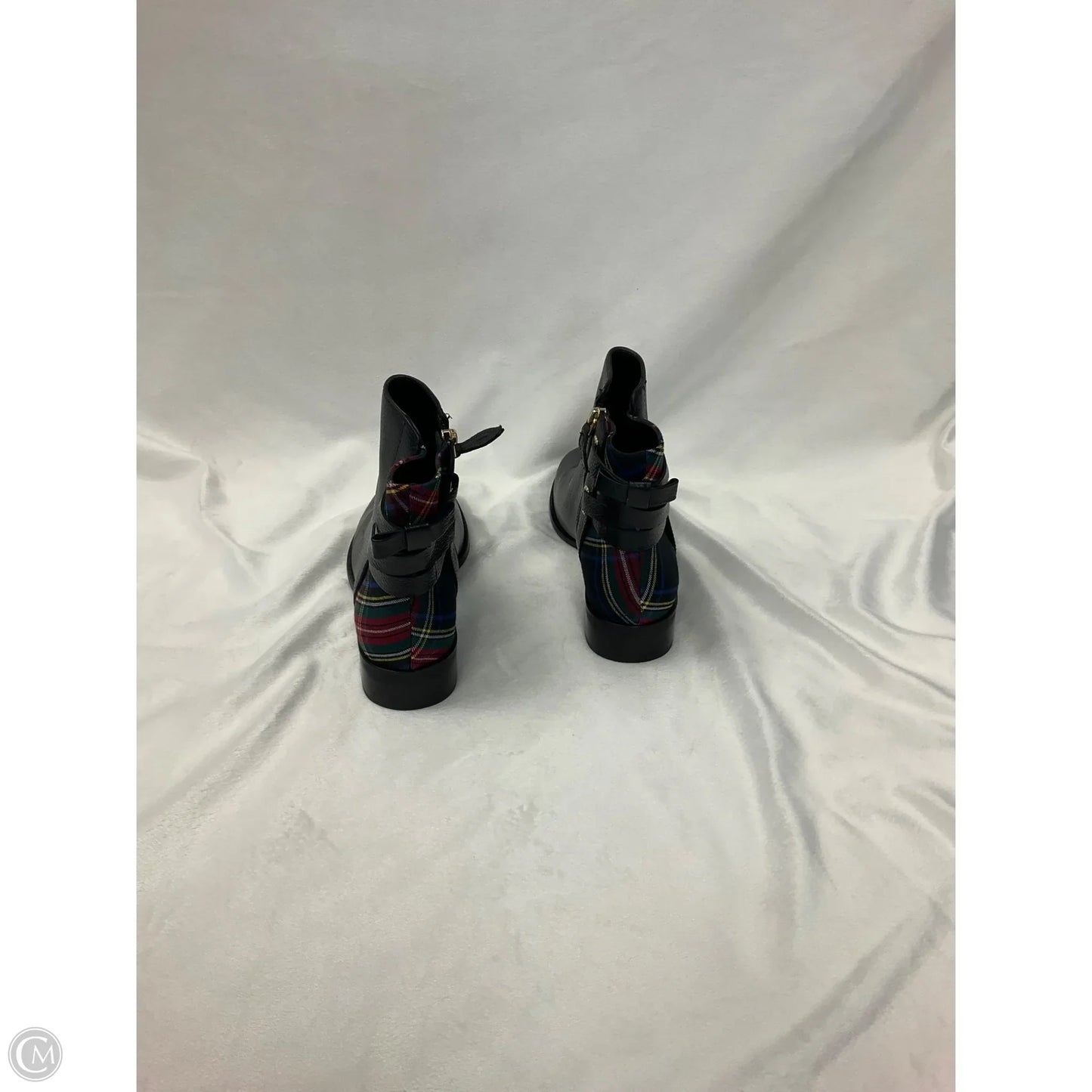 Boots Ankle Heels By Talbots In Black, Size: 7