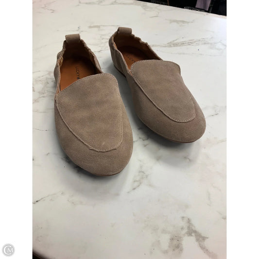 Shoes Flats By Lucky Brand In Taupe, Size: 6.5
