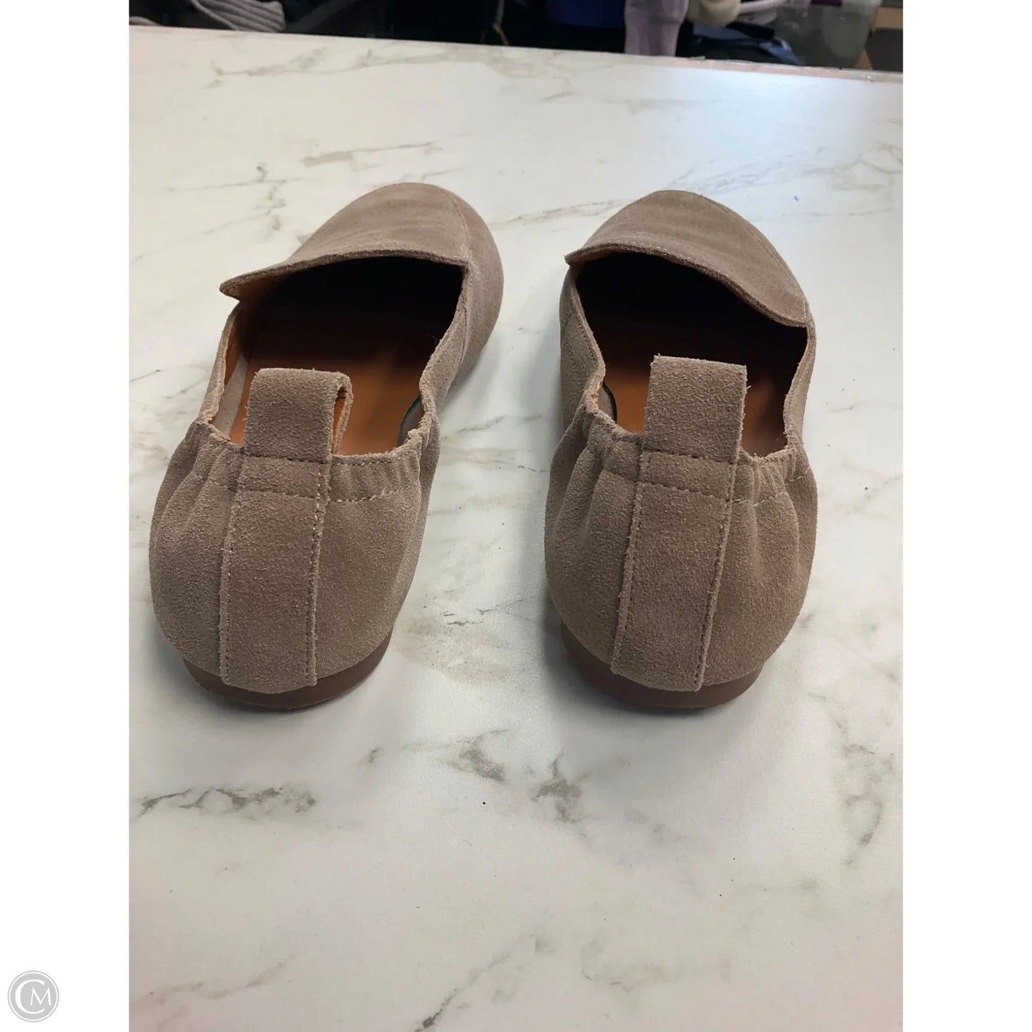 Shoes Flats By Lucky Brand In Taupe, Size: 6.5