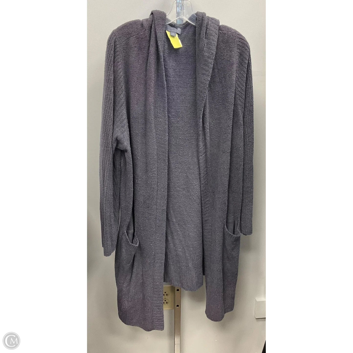 Sweater Cardigan By Barefoot Dreams In Blue, Size: 2x