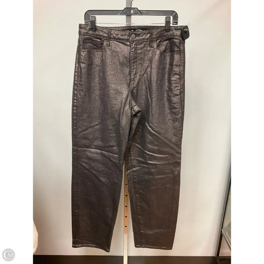 Jeans Wide Leg By Old Navy In Silver, Size: 10