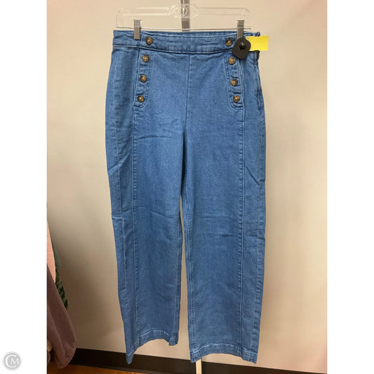 Jeans Wide Leg By Old Navy In Blue Denim, Size: 10