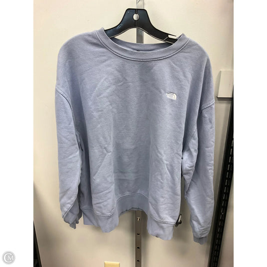 Top Long Sleeve By The North Face In Blue, Size: M