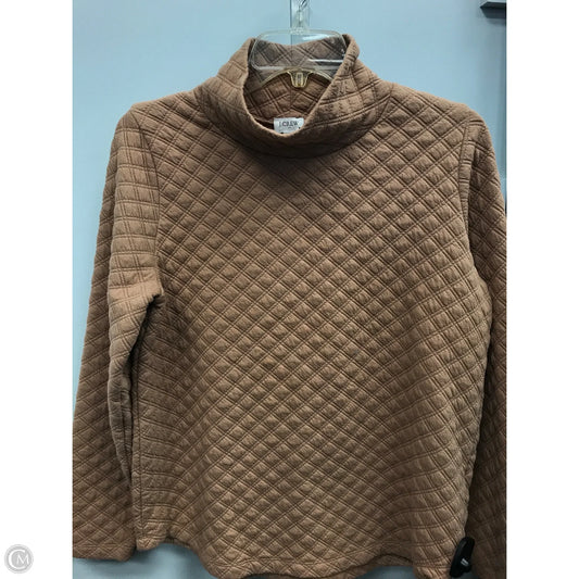 Top Long Sleeve By J. Crew In Tan, Size: S