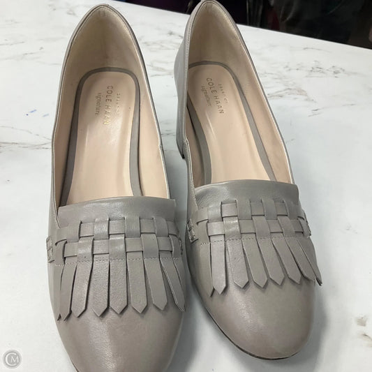 Shoes Heels Block By Cole-haan In Grey, Size: 8.5