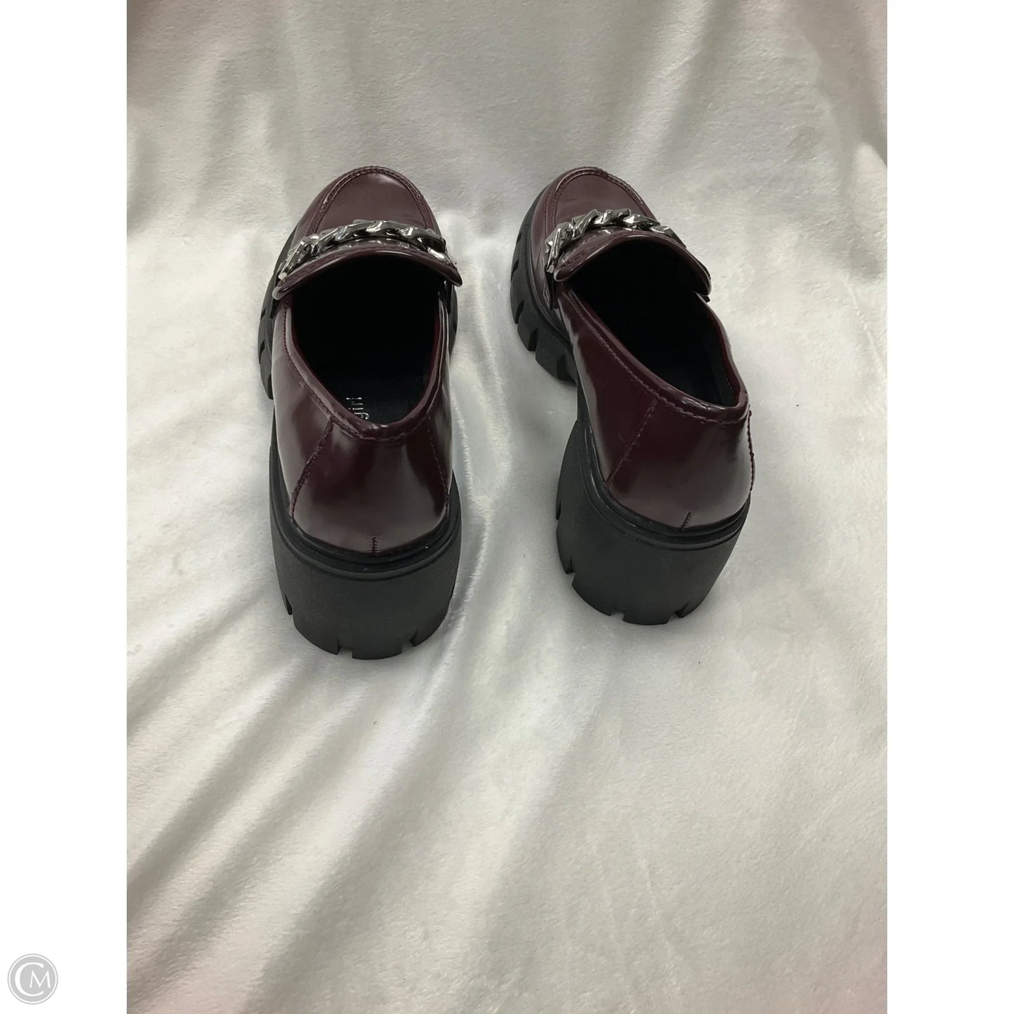 Shoes Heels Platform By Madden Girl In Maroon, Size: 9
