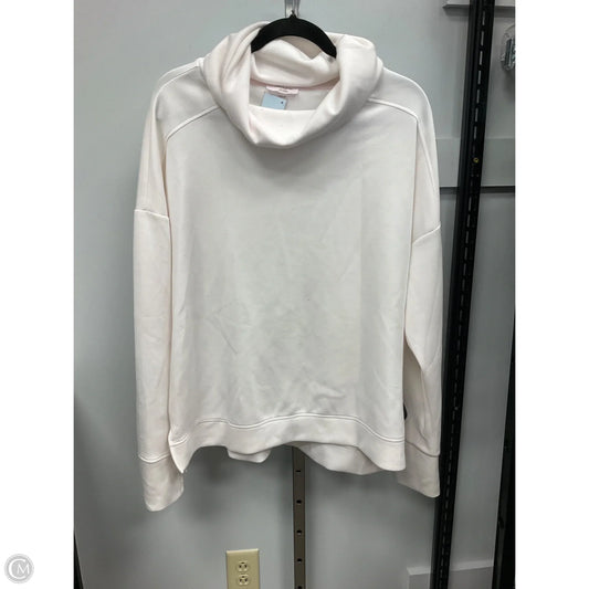 Top Long Sleeve By Cable And Gauge In White, Size: Xl