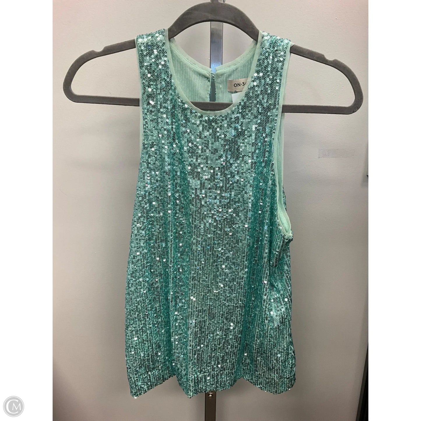 Top Sleeveless By On 34th In Aqua, Size: Xs