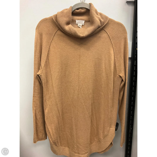 Sweater By Caslon In Tan, Size: Xs